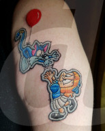 FEATURE - Tattoos die wie Stoff-Flicken aussehen