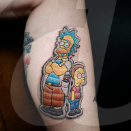 FEATURE - Tattoos die wie Stoff-Flicken aussehen