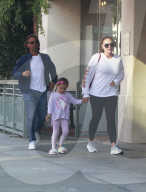 Tamara Ecclestone and her husband take their child shopping for toys in Beverly Hills after Vacation in Barbados!