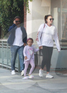 Tamara Ecclestone and her husband take their child shopping for toys in Beverly Hills after Vacation in Barbados!