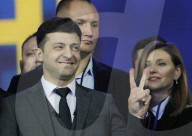 NEWS - Ukraine: PrÃ¤sidenschaftskandidat Zelensky gibt seine Stimme ab