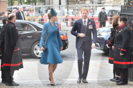 Duchess of Cambridge Attends Anzac Day Service