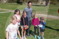 Little Childs run "Lilla Barnets lopp" at Hagapark in Stockholm, Sweden, April 28th, 2019.