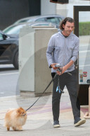 EXKLUSIV - Gavin Rossdale geht mit dem Hund Gassi