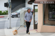 EXKLUSIV - Gavin Rossdale geht mit dem Hund Gassi