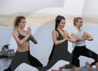 EXKLUSIV - Lilly Becker, Sarah Lombardi, und Cathy Hummels beim Yoga-Retreat in Krotaien
