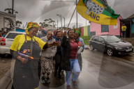 South Africa's ANC seen winning election but support reducing.