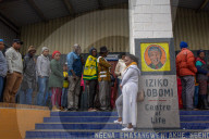 South Africa's ANC seen winning election but support reducing.