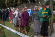 South Africa's ANC seen winning election but support reducing.