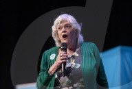 Crowds turn out in support of Nigel Farage at the Brexit Party rally