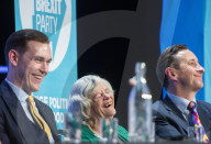 Crowds turn out in support of Nigel Farage at the Brexit Party rally