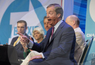 Crowds turn out in support of Nigel Farage at the Brexit Party rally