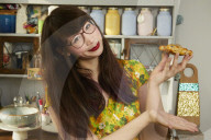 Former Great British Bake Off contestant Kim-Joy