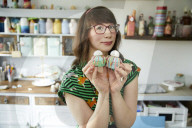 Former Great British Bake Off contestant Kim-Joy