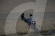 Hundreds Migrants Continue To Cross The Border Mexico-United States Illegally