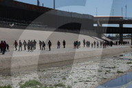 Hundreds Migrants Continue To Cross The Border Mexico-United States Illegally