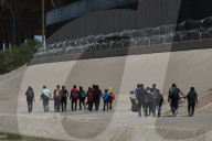 Hundreds Migrants Continue To Cross The Border Mexico-United States Illegally