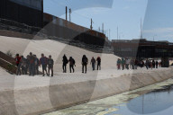 Hundreds Migrants Continue To Cross The Border Mexico-United States Illegally