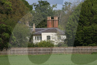 Frogmore Cottage, the home of the Duke and Duchess of Sussex, Prince Harry and Meghan Markle, as seen from the public footpath on the Long Walk, Windsor,May 11th