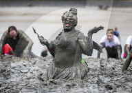 The Maldon Mud Race is an annual fun race held in spring at Promenade Park in Maldon, Essex, England, in which entrants compete to complete a 500 metres dash, in thick mud, over the bed of the River Blackwater.