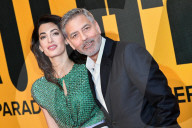 PEOPLE - George Clooney und Amal Alamuddin an der Catch-22 Premiere in Rom