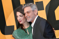 PEOPLE - George Clooney und Amal Alamuddin an der Catch-22 Premiere in Rom