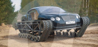 FEATURE - Luxus-Bentley zum Off-Road-Panzer umgebaut
