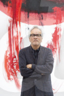 Anish Kapoor exhibition. Sir Anish Kapoor, is a British sculptor. Born in Bombay, Kapoor has lived and worked in London since the early 1970s when he moved to study art, first at the Hornsey College of Art and later at the Chelsea School of Art and Design