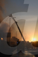 London warehouse fire: rush-hour warning after North Circular closed.
