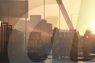London warehouse fire: rush-hour warning after North Circular closed.