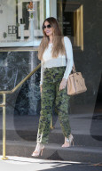 A smiling Sofia Vergara is seen leaving Saks Fifth Avenue in Beverly Hills after doing some shopping.