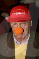 NIKI LAUDA ATTENDING A PARTY TO BENEFIT THE CLINIC CLOWNS ORGANISATION, VIENNA, AUSTRIA - 24 APR 2006