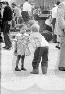 FEATURE - Blick zurück: Lunchtime im Central Park in den 50er Jahren