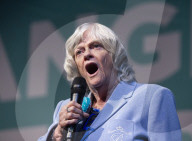 Brexit Party event, final rally ahead of the  European elections at Olympia, London.