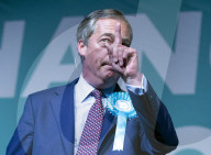 Brexit Party event, final rally ahead of the  European elections at Olympia, London.