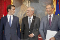NEWS - Wien: Angelobung der neuen Minister durch Bundespräsident Van der Bellen