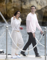 Michelle Rodriguez and Mohammed Al Turki seen leaving the Hotel du Cap