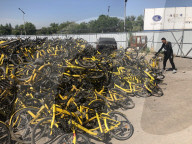 NEWS - China: Fast 2 Millionen Mietvelos verstopfen die chinesische Hauptstadt