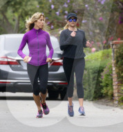 PREMIUM EXCLUSIVE Reese Witherspoon Works Up A Sweat Ahead Of Big Little Lies Season 2 Premiere