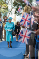 Queen Elizabeth II Visits British Airways’ Headquarters To Mark The Airline’s Centenary