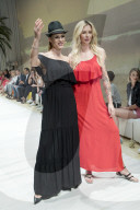 PEOPLE - Michelle Hunziker an ihrer Fashion Show der Beachwear Kollektion 2019 von ALDI Süd