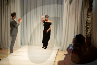 Germany: Presentation of the Beachwear collection of Aldi Sued by Michelle_Hunziker