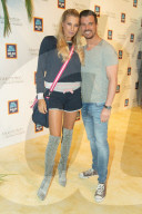 Germany: Presentation of the Beachwear collection of Aldi Sued by Michelle_Hunziker