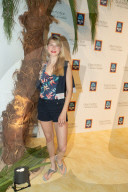 Germany: Presentation of the Beachwear collection of Aldi Sued by Michelle_Hunziker