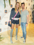 Germany: Presentation of the Beachwear collection of Aldi Sued by Michelle_Hunziker