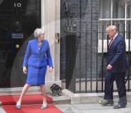 NEWS - Donald Trump trifft Theresa May in London