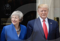 NEWS - Donald Trump trifft Theresa May in London