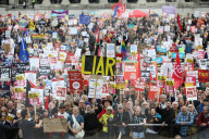 NEWS - Grossdemonstrationen wÃ¤hrend Donald Trumps Besuch in London