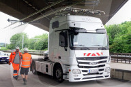 NEWS - E-Highway: Erste Testfahrten auf der Autobahn in Deutschland