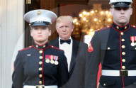 NEWS - Donald Trump trifft Premierministerin Theresa May zum Dinner